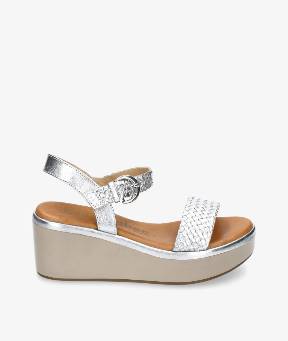Kénnebec Sandals  77892 QUEBEC-505 in silver