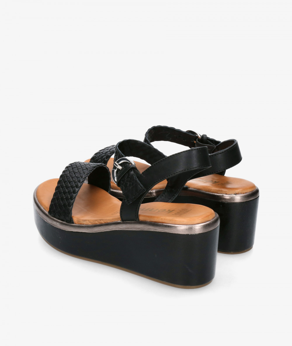 Kénnebec Sandals  77892 QUEBEC-505 in black