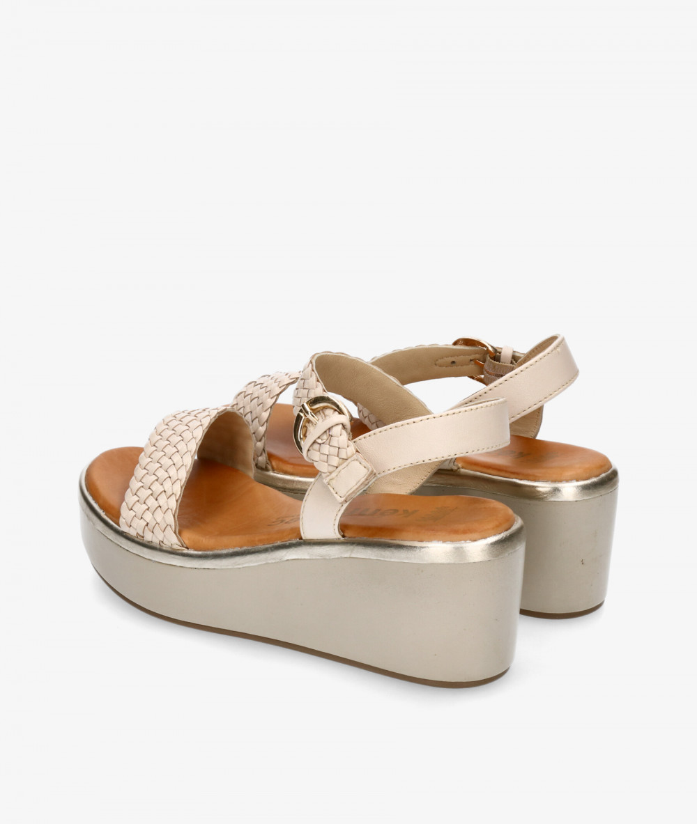 Kénnebec Sandals  77892 QUEBEC-505 in off-white