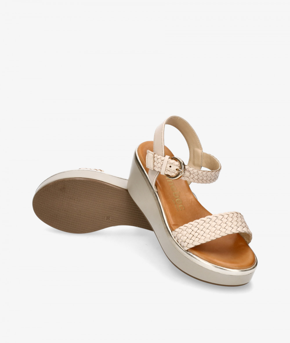 Kénnebec Sandals  77892 QUEBEC-505 in off-white