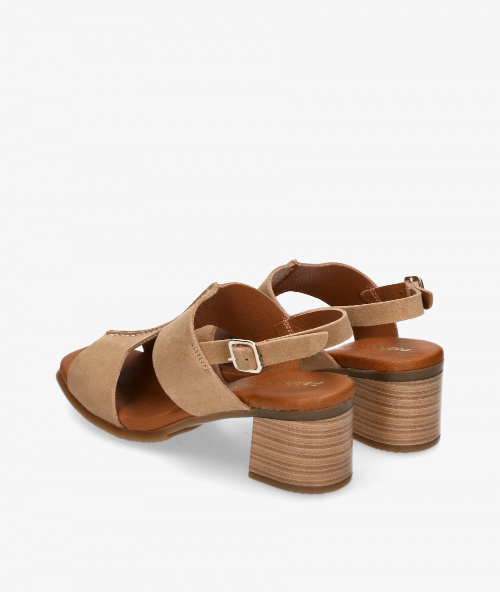 Sandalias pabloochoa.shoes  1983 en serraje taupe
