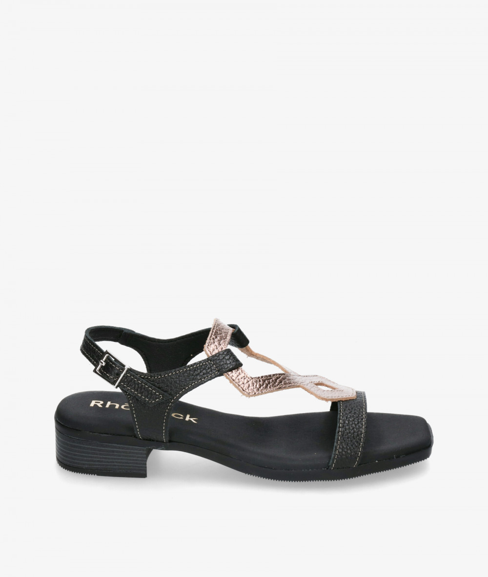Rhostock Sandals  5345 in black