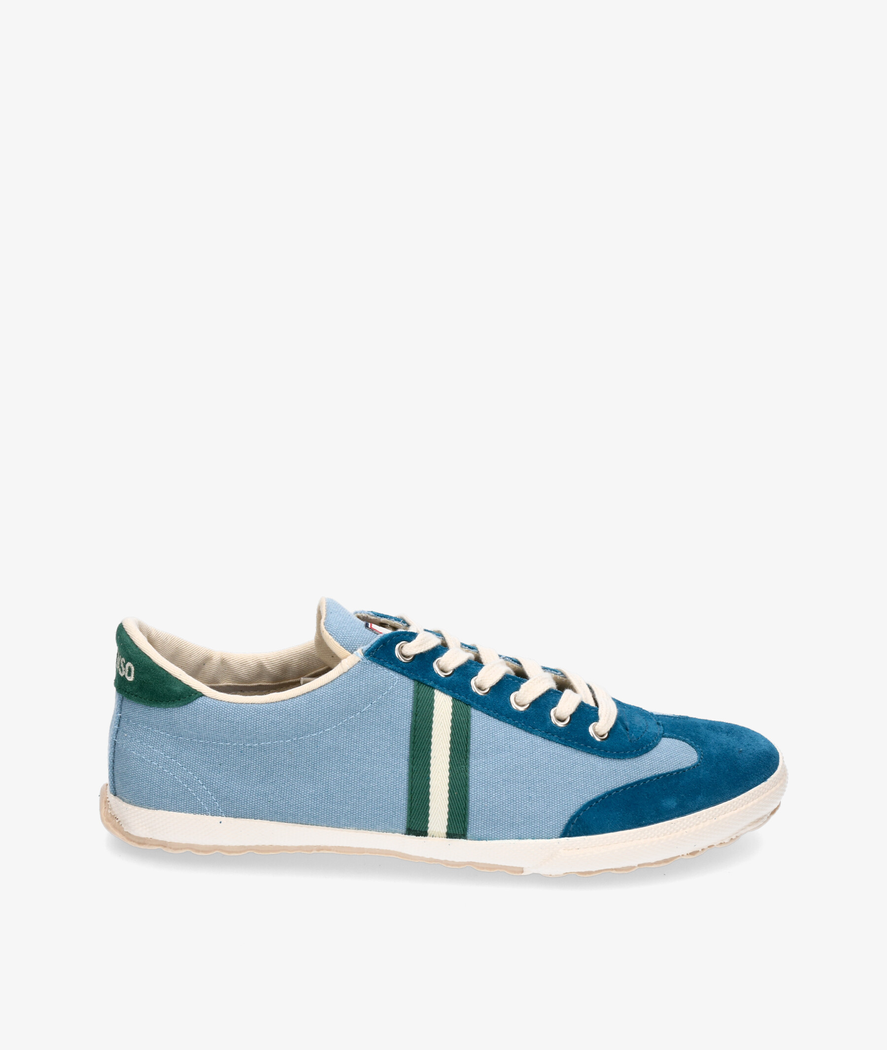 Nauticos Hombre El Gansou00ae Navy Canvas Derby Sneakers El