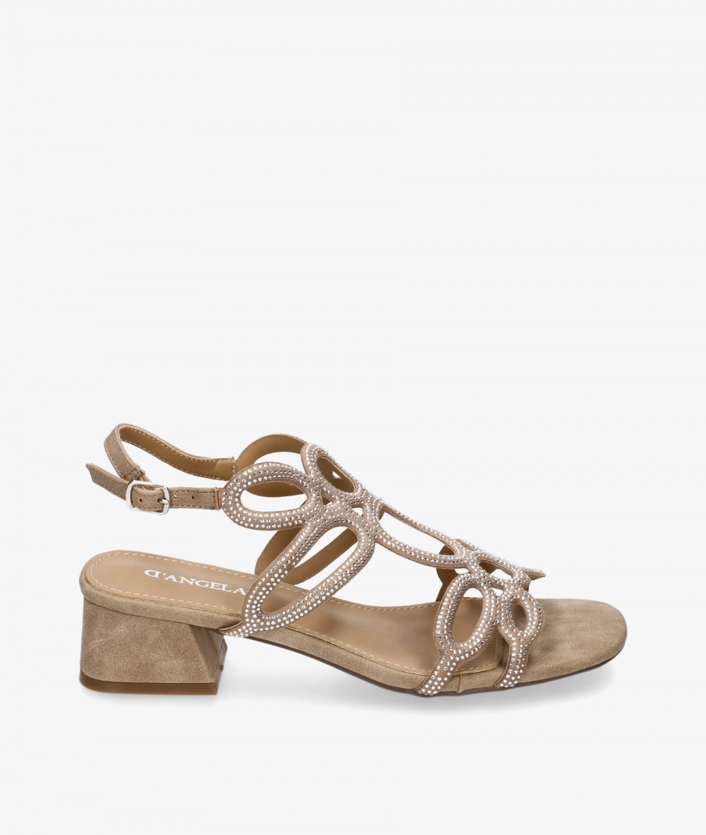 D'angela Sandals  26125 in taupe