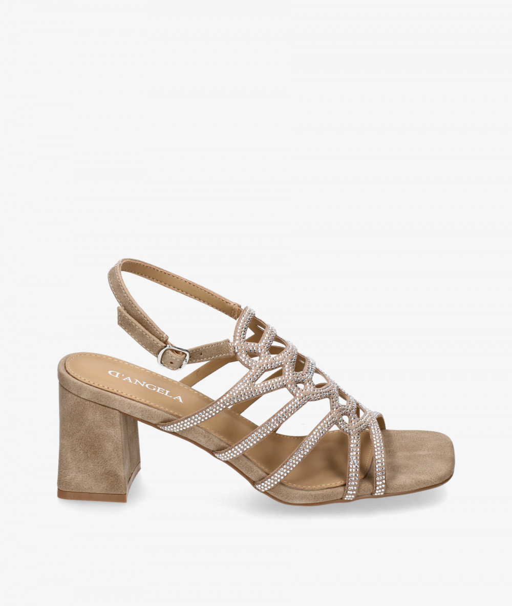 D'angela Sandals  26135 in taupe
