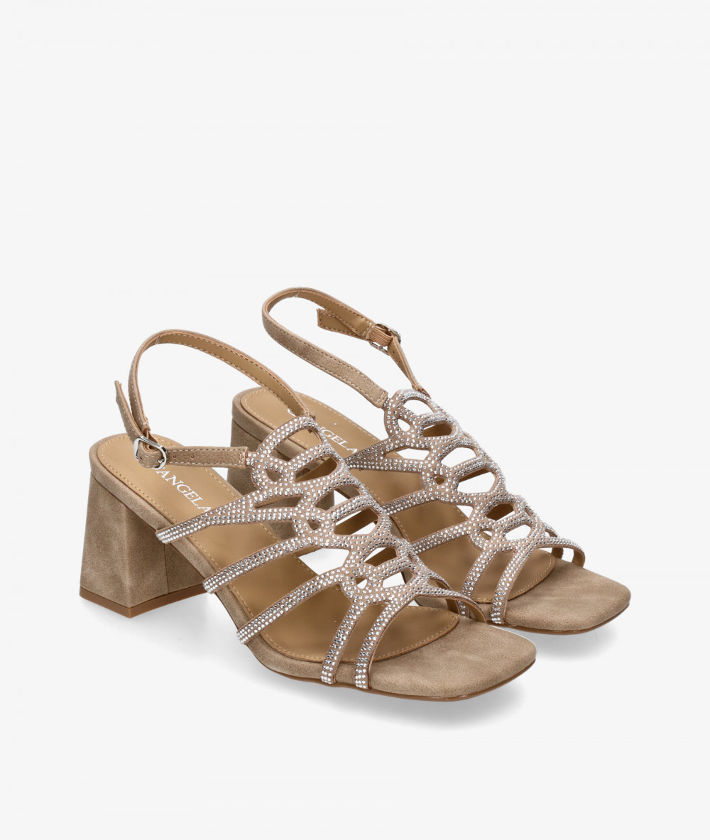 D'angela Sandals  26135 in taupe