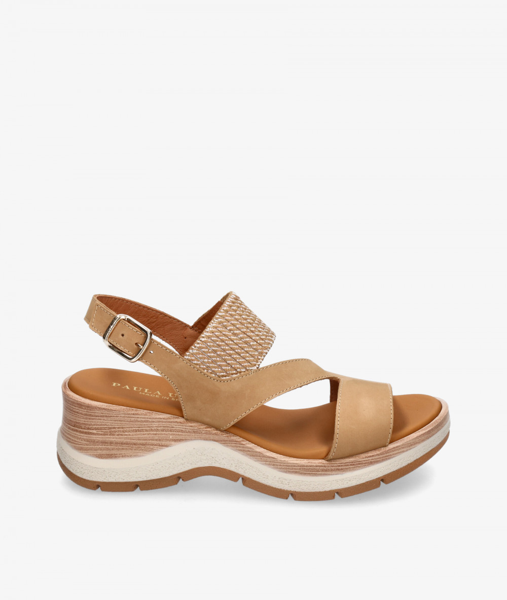 Paula Urban Sandals  27-620 in camel nubuck