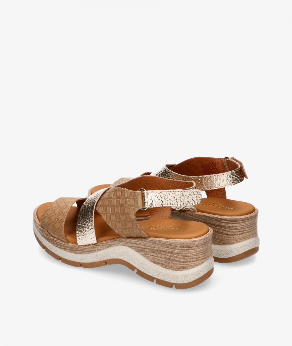 Paula Urban Sandals  27-671 in camel nubuck