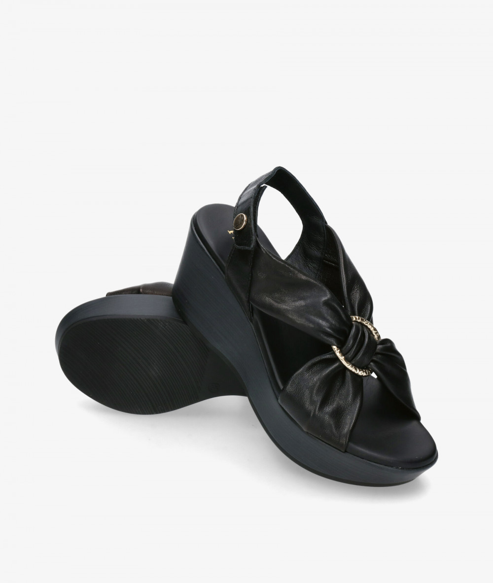 Paula Urban Sandals  31-613 in black