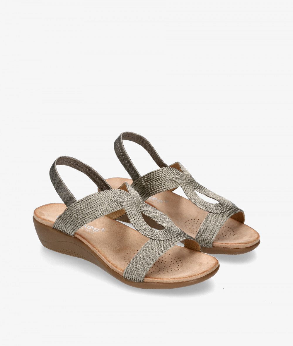 Amarpies Sandals  26621 in lead-coloured