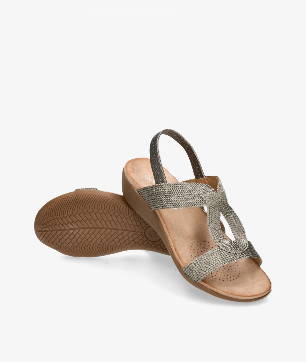 Amarpies Sandals  26621 in lead-coloured