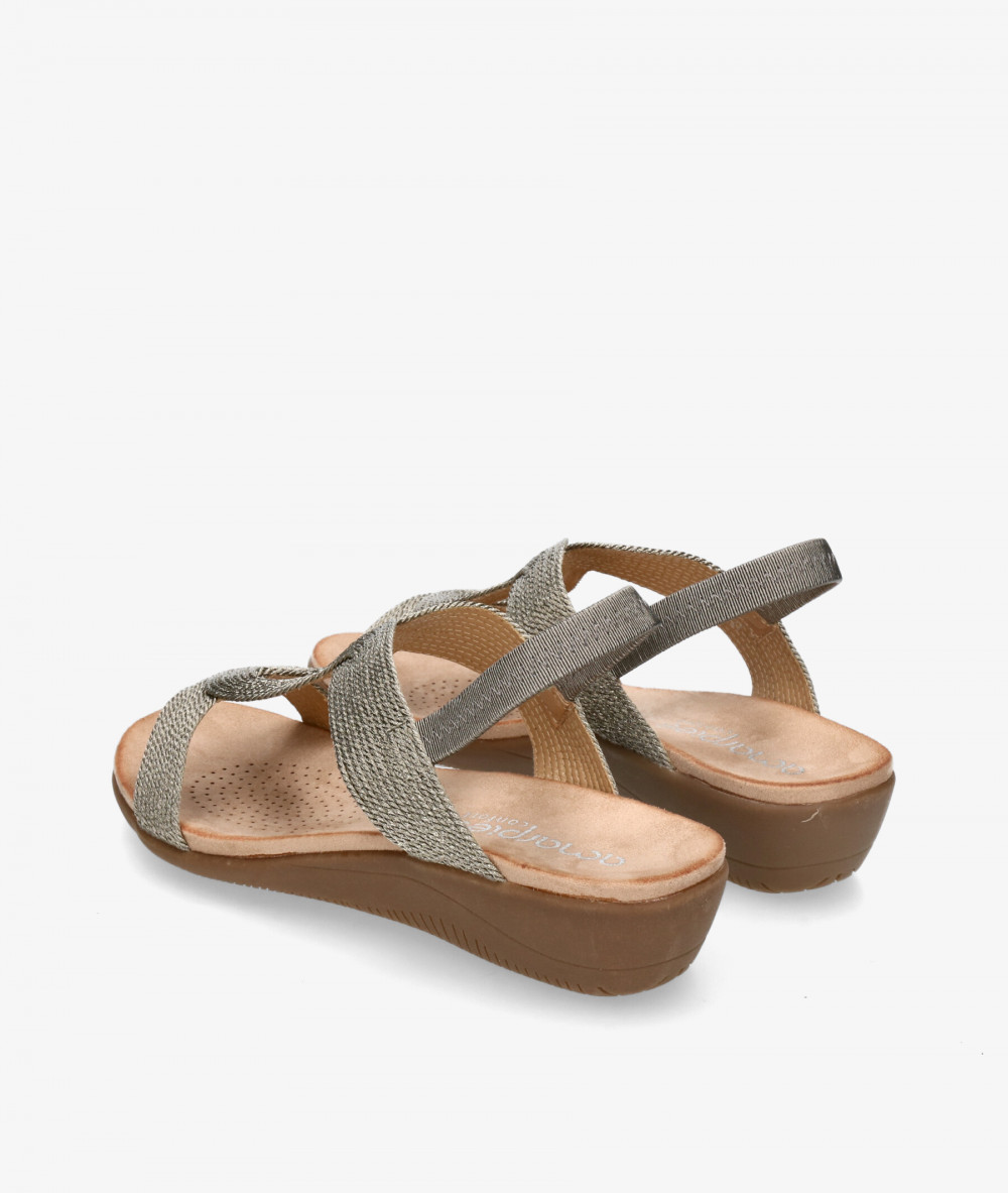 Amarpies Sandals  26621 in lead-coloured