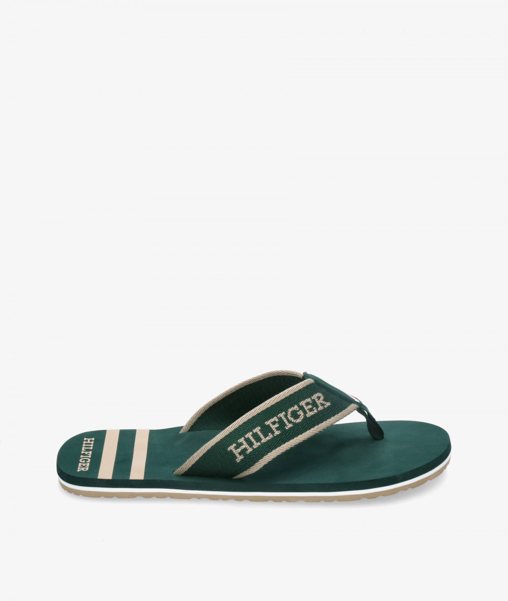 Tommy Hilfiger Sandals  SPORTY HILFIGER BEACH SANDAL in green