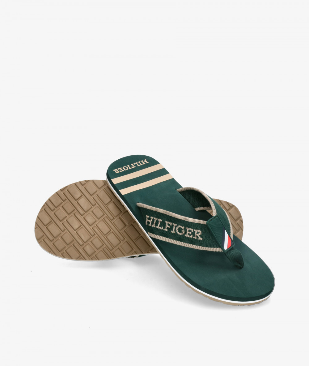 Tommy Hilfiger Sandals  SPORTY HILFIGER BEACH SANDAL in green