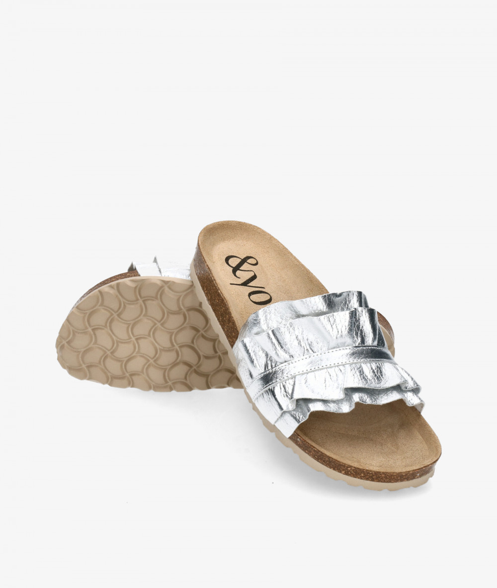 bloom&you Sandals  LILA in silver