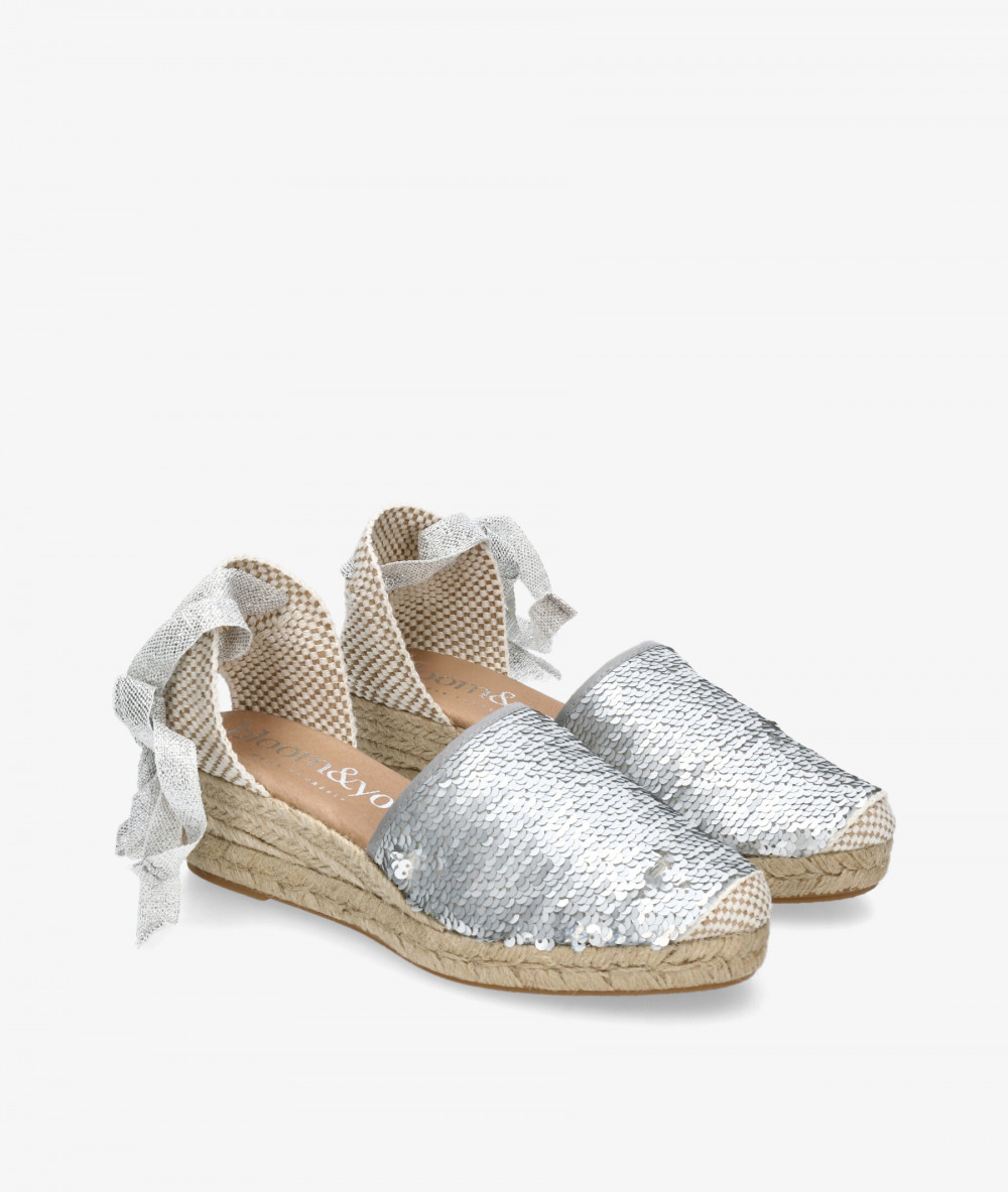 Alpargatas bloom&you  ROSE en plata