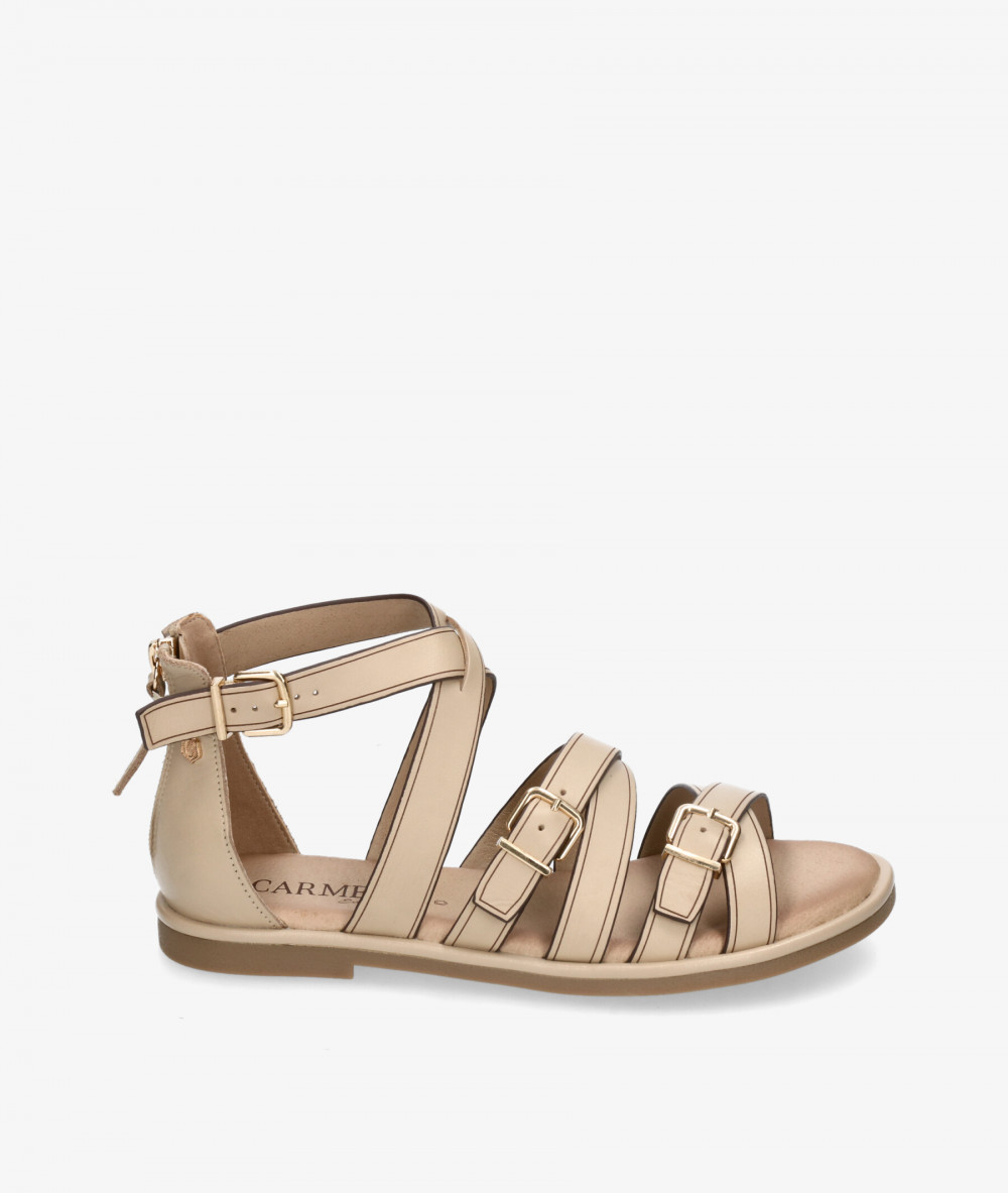 Carmela Sandals  161487 in beige