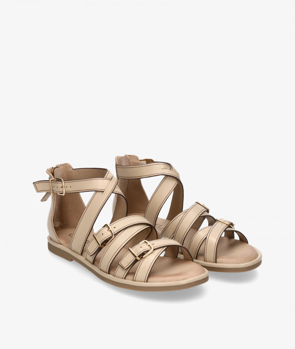 Carmela Sandals  161487 in beige