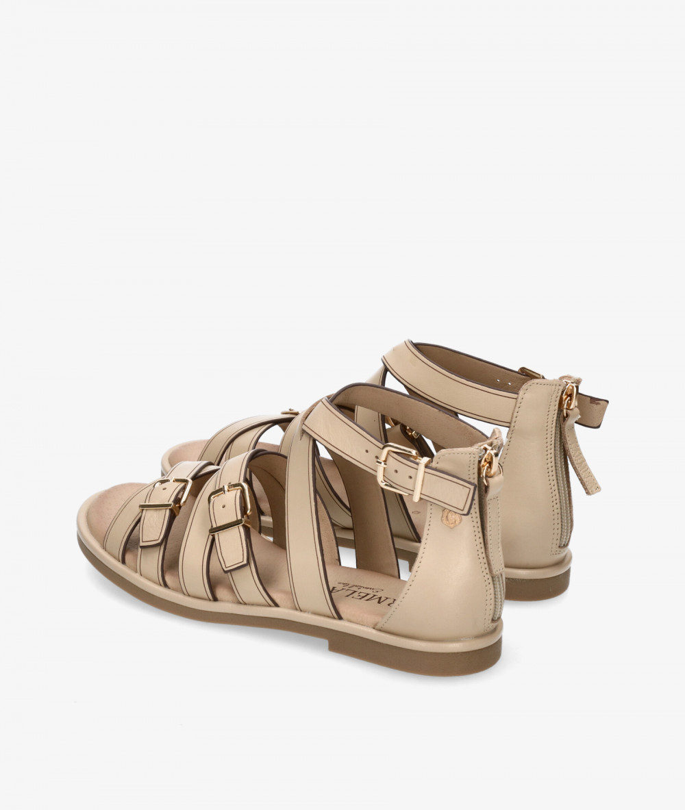 Carmela Sandals  161487 in beige