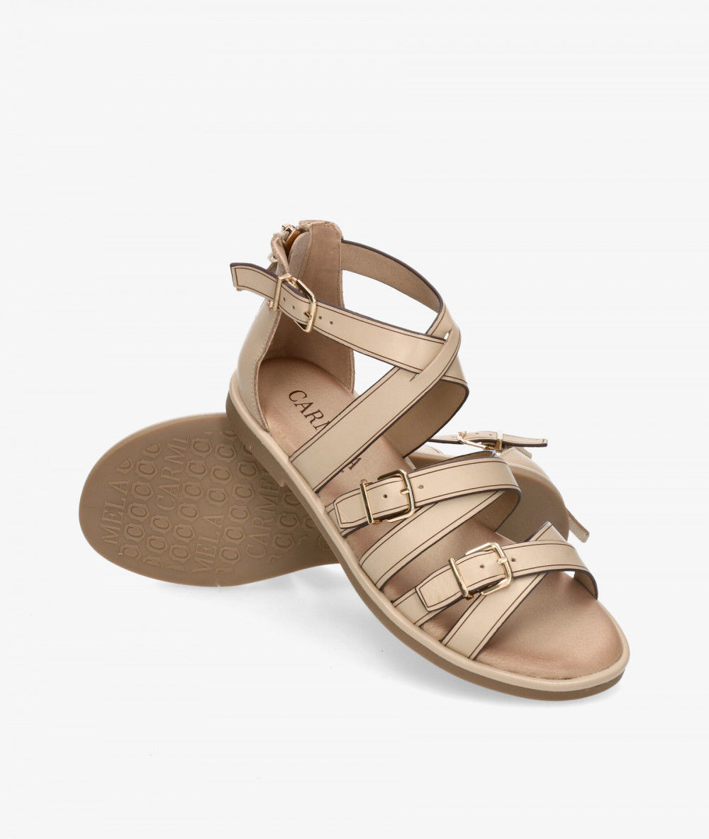 Carmela Sandals  161487 in beige