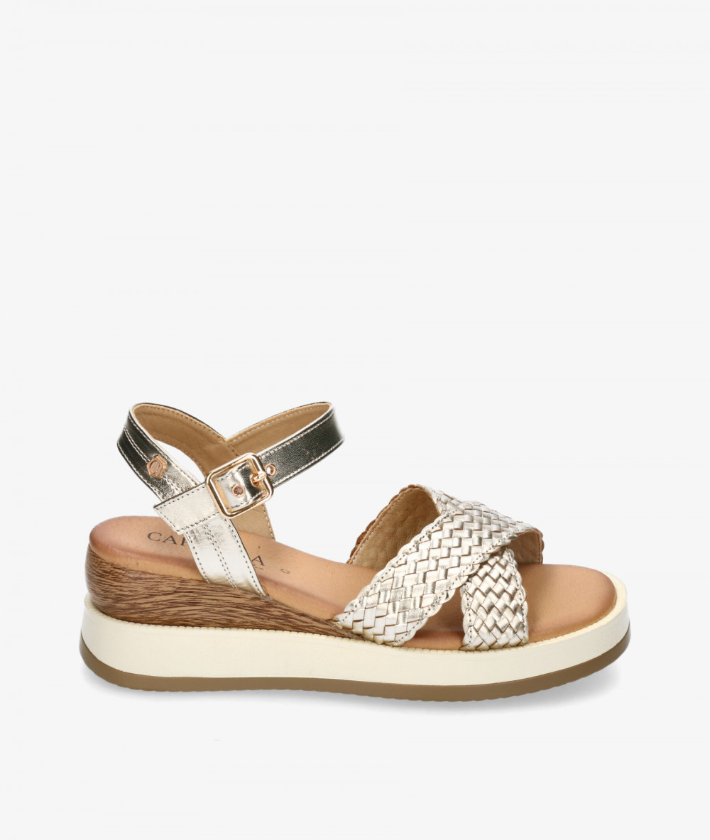 Sandalias Carmela  161391 en platino