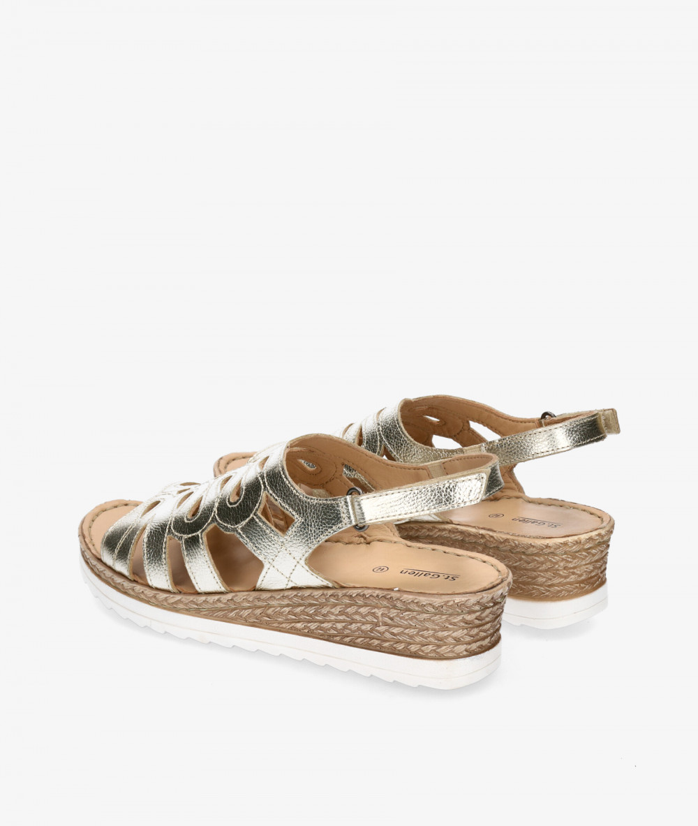 Sandalias St. Gallen  SIBARI en oro