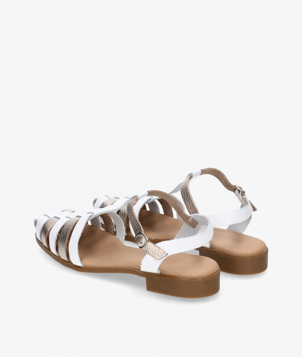 Zapatos planos pabloochoa.shoes 117435 en blanco