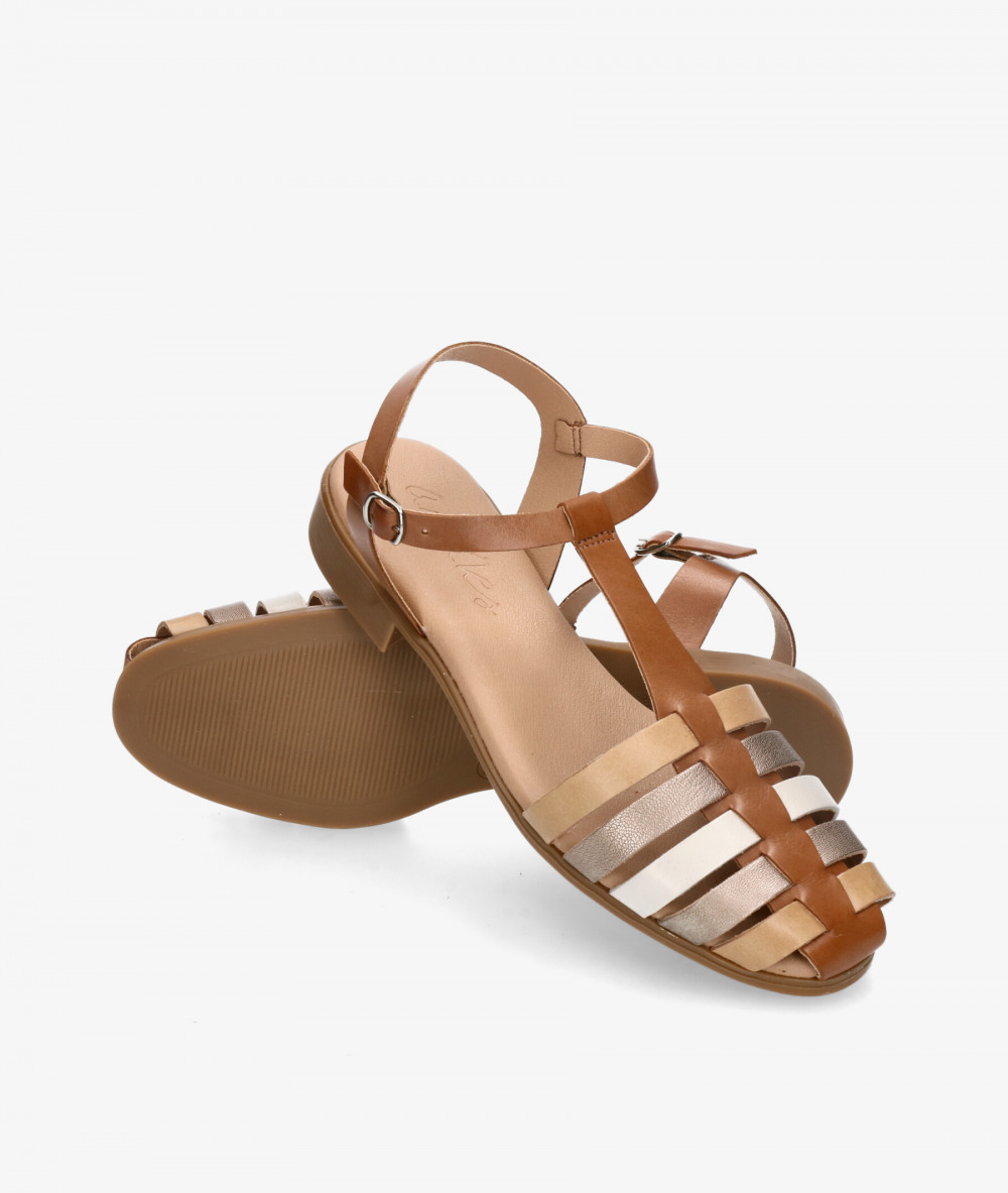 Zapatos planos pabloochoa.shoes 117441 en cuero