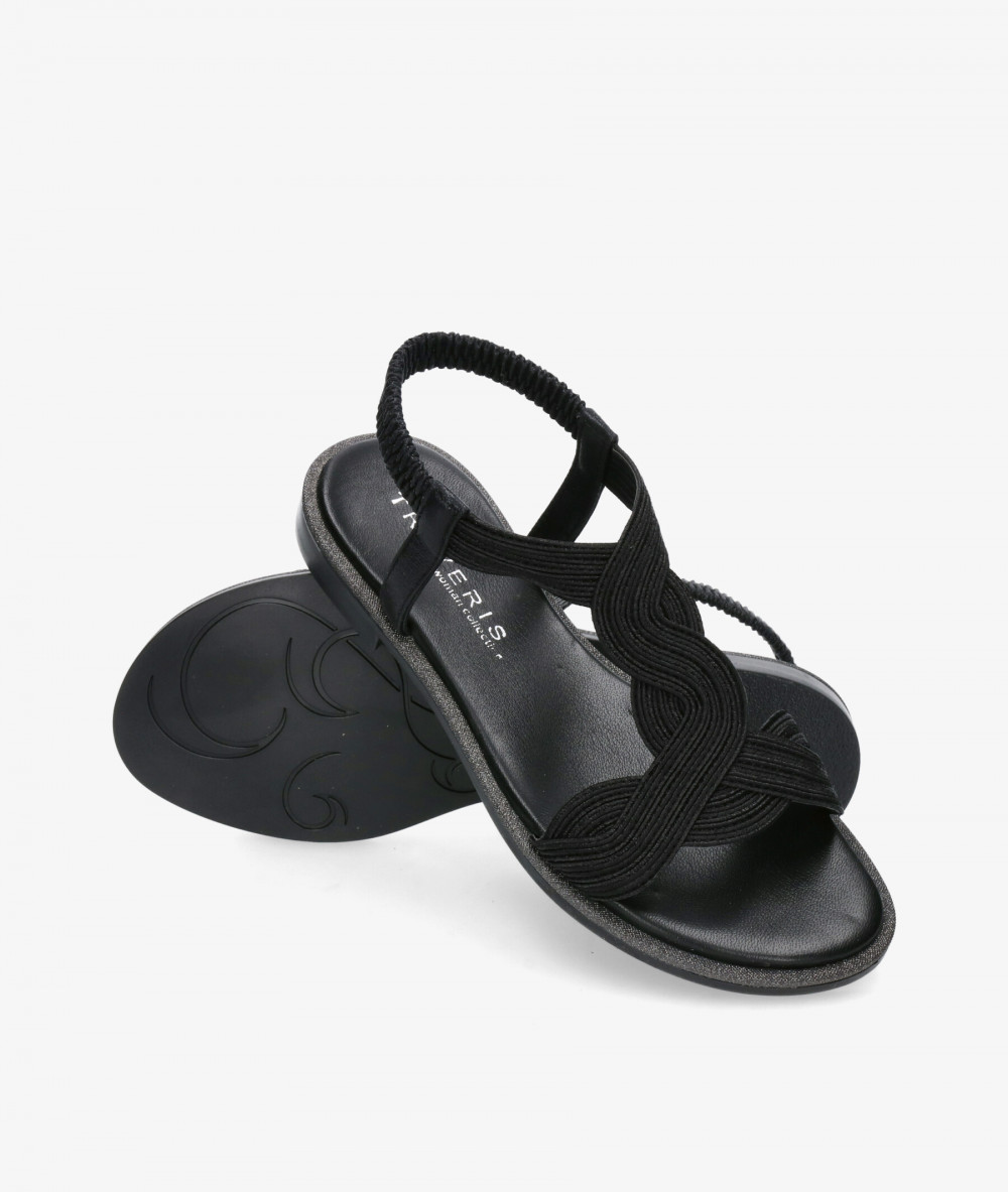 Traveris Sandals  1616223 in black