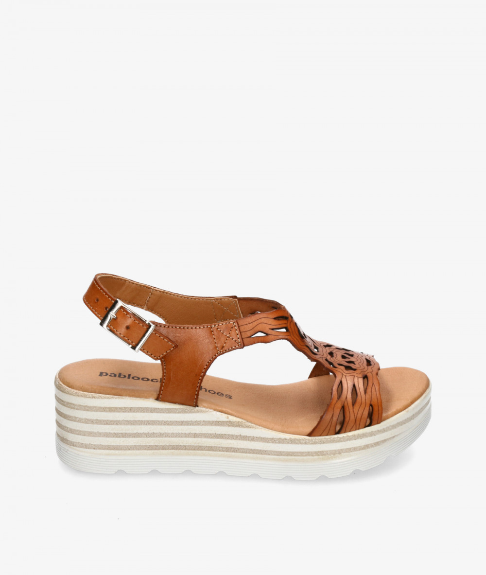 Sandalias pabloochoa.shoes  9062 en cuero