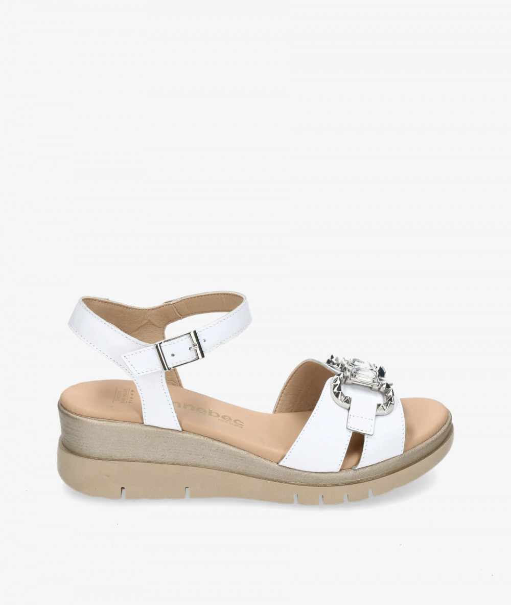 Kénnebec Sandals  842 in white