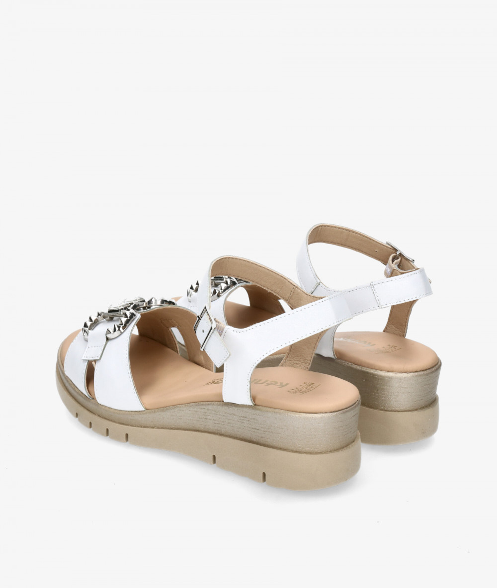 Kénnebec Sandals  842 in white