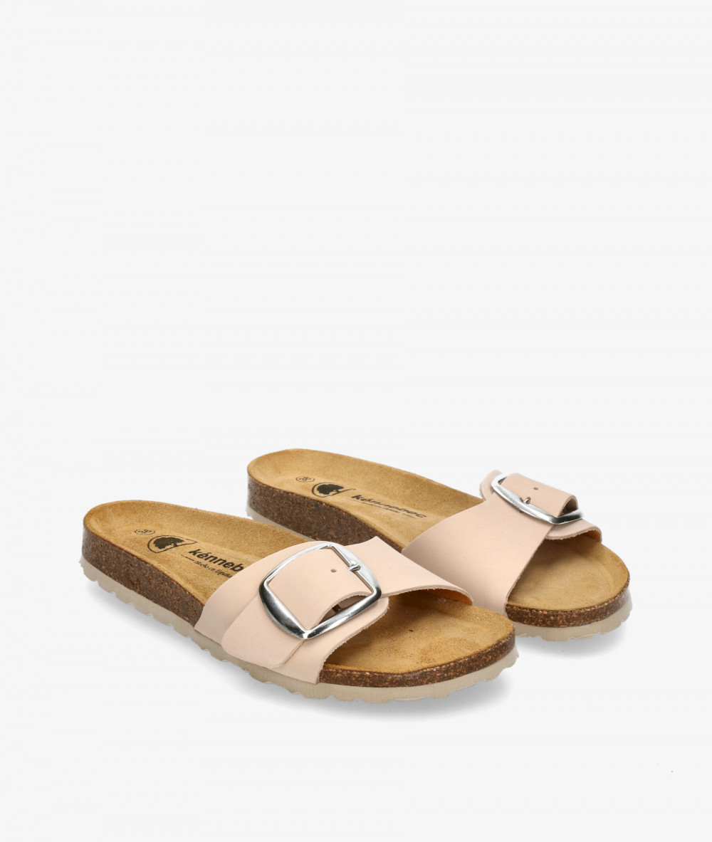 Kénnebec Sandals  520001 in beige nubuck