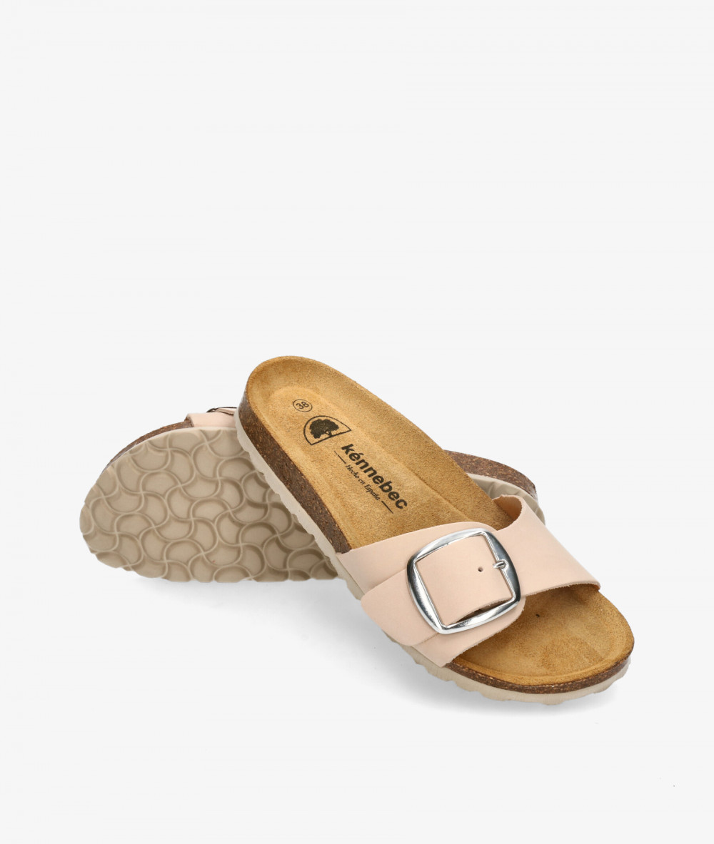 Kénnebec Sandals  520001 in beige nubuck