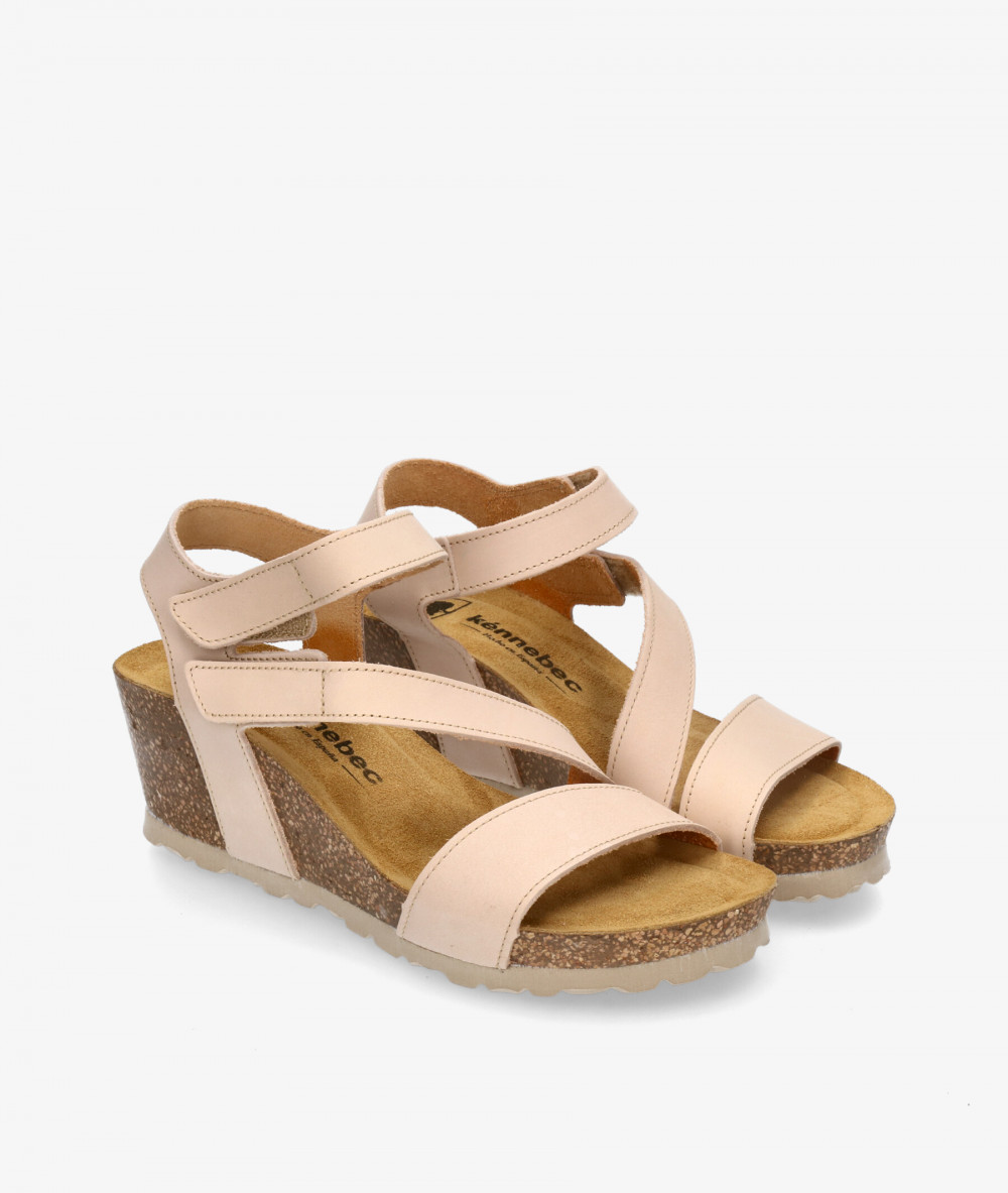 Kénnebec Sandals  639105 in beige nubuck