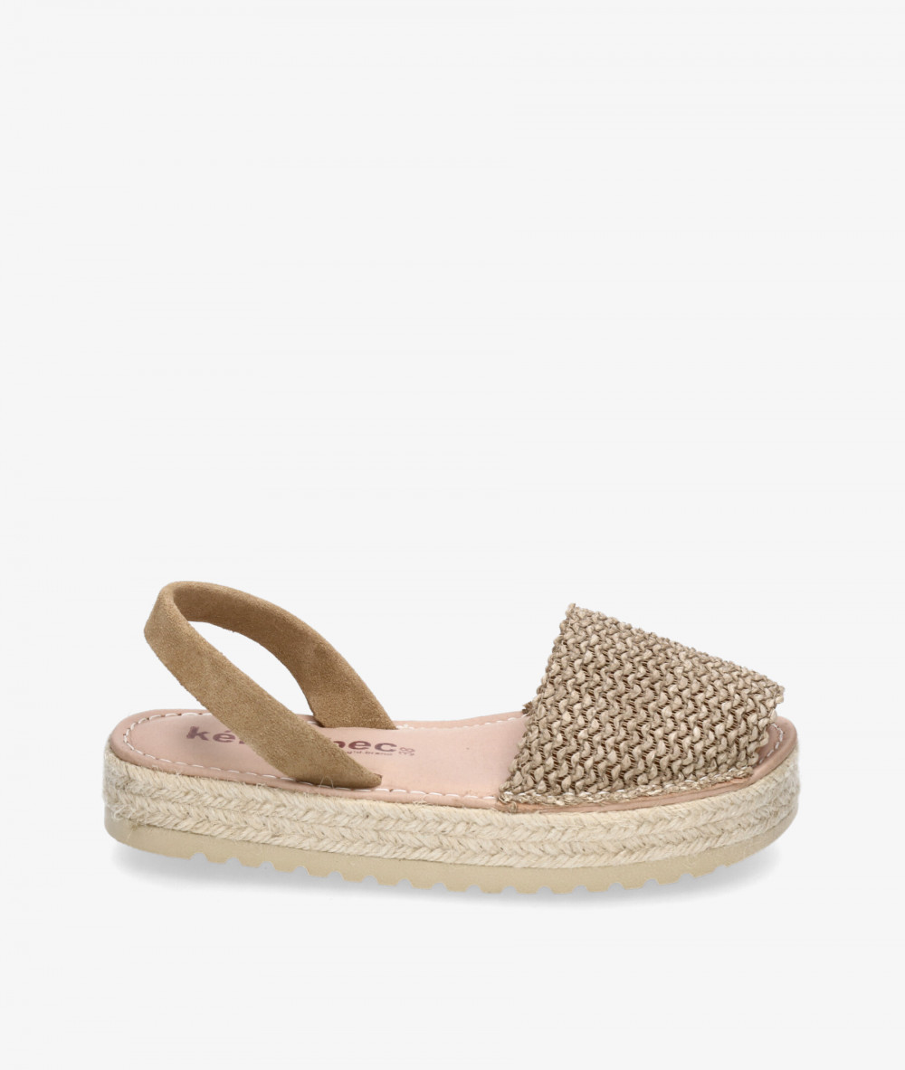 Kénnebec Sandals  IRENE in taupe