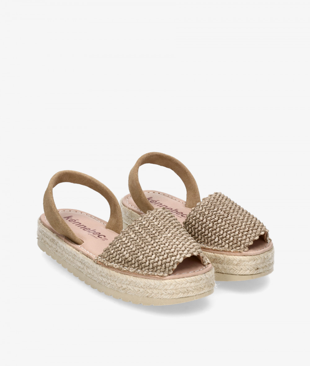 Kénnebec Sandals  IRENE in taupe