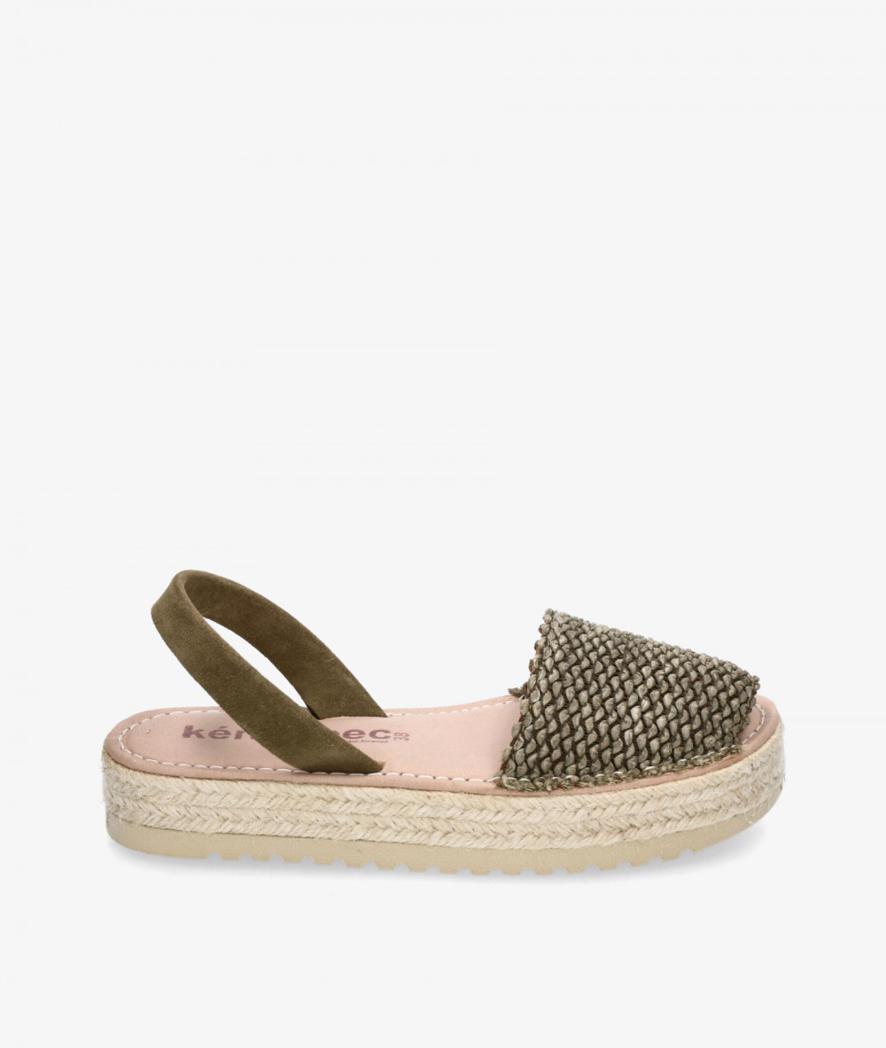 Kénnebec Sandals  IRENE in kaki