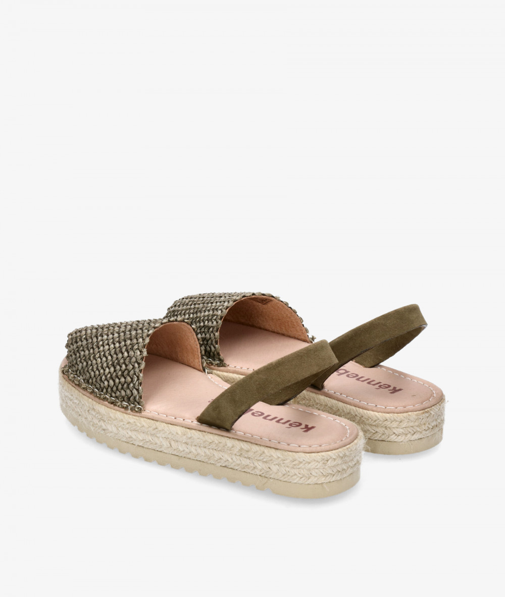 Kénnebec Sandals  IRENE in kaki