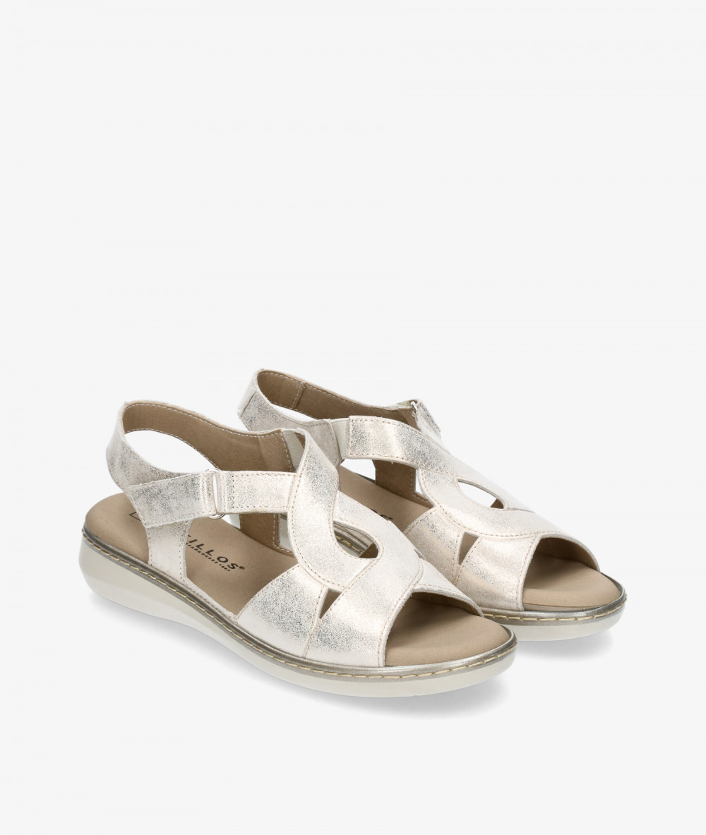 Pitillos Sandals  5586 in gold