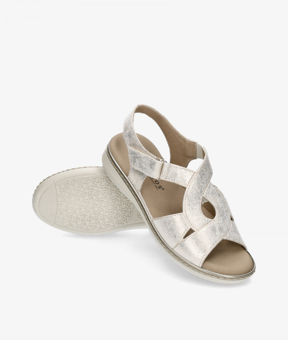 Pitillos Sandals  5586 in gold