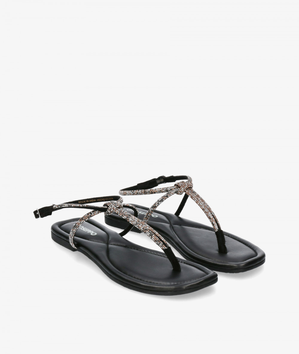 Sandalias Gioseppo  BURNT en negro