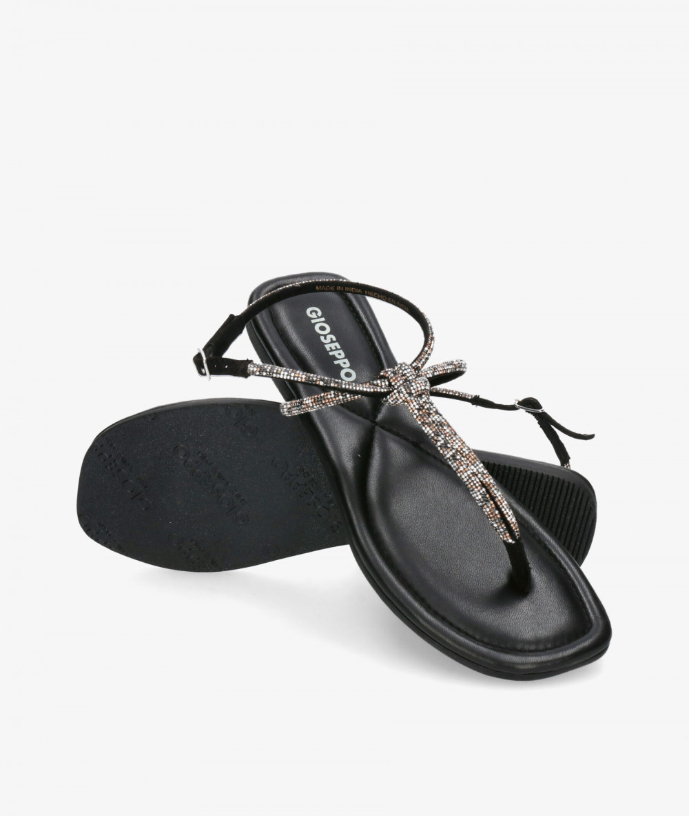 Sandalias Gioseppo  BURNT en negro
