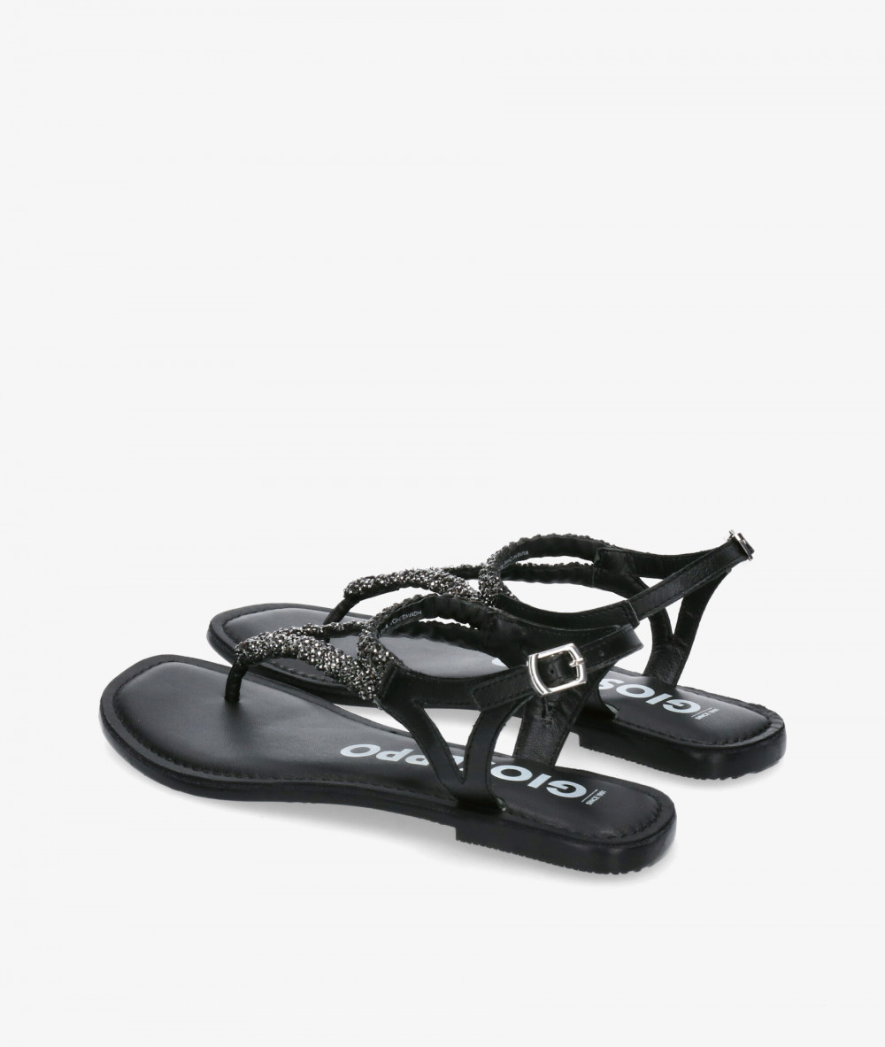 Gioseppo Sandals  USTICA in black