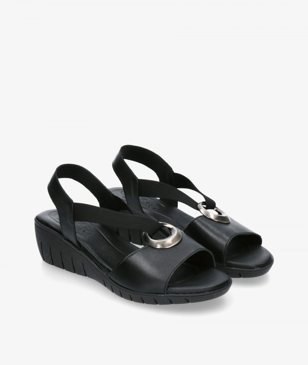 Sandalias Valeria´s  1004 en negro