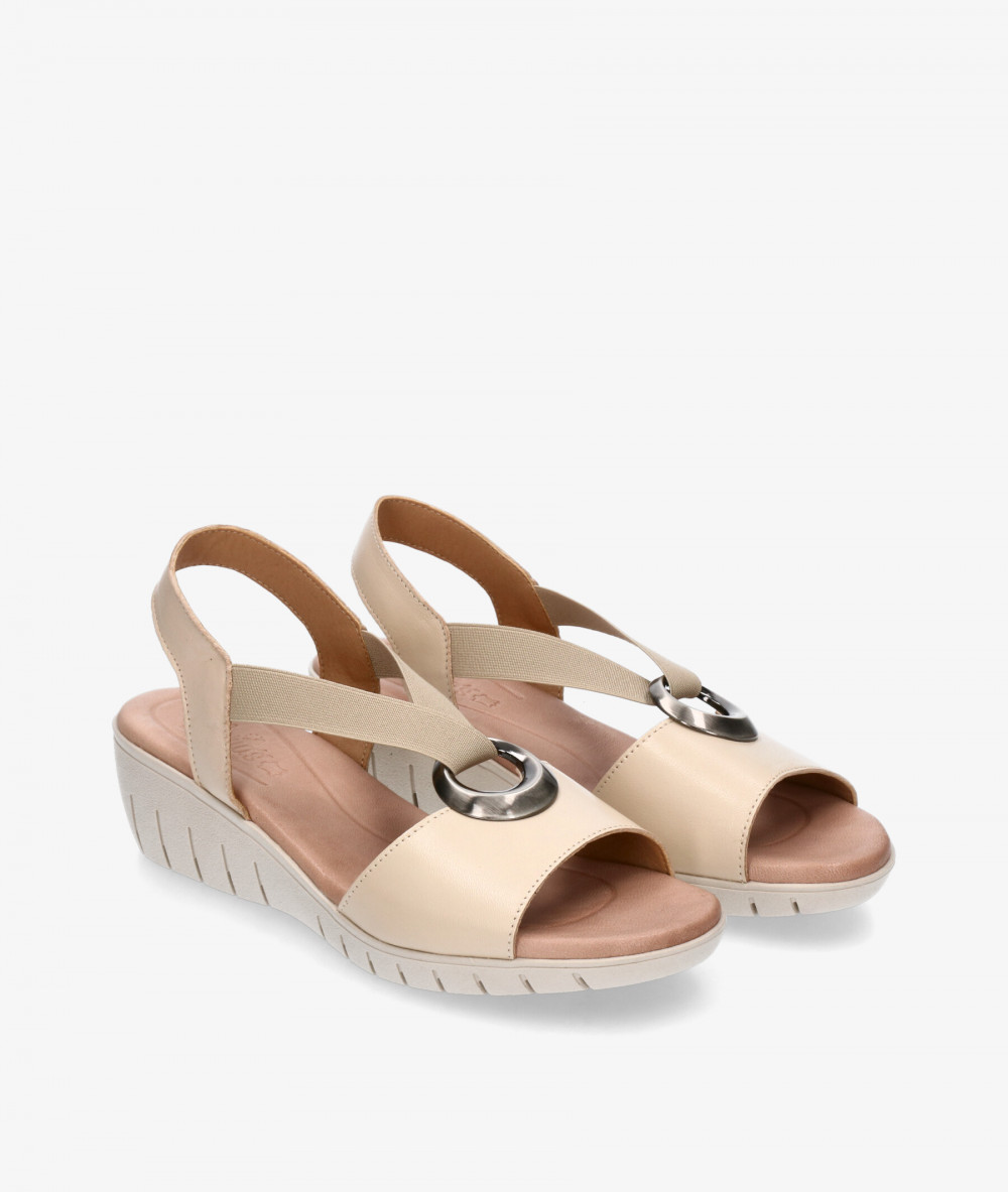Sandalias Valeria´s  1004 en beige
