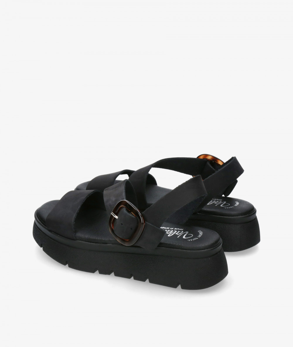 Sandalias Valeria´s  1110 en negro