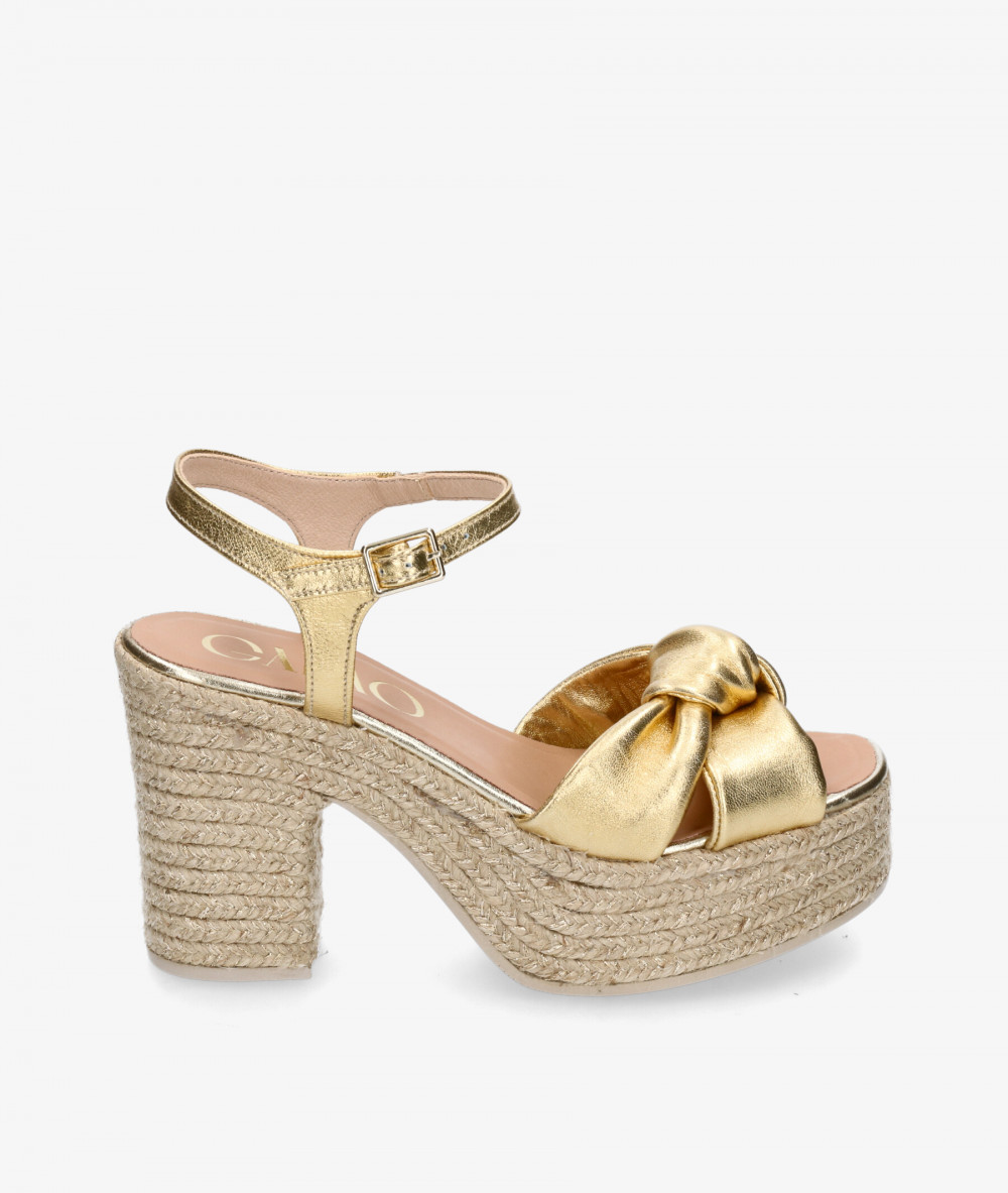 Gaimo Espadrilles  COQUE in gold