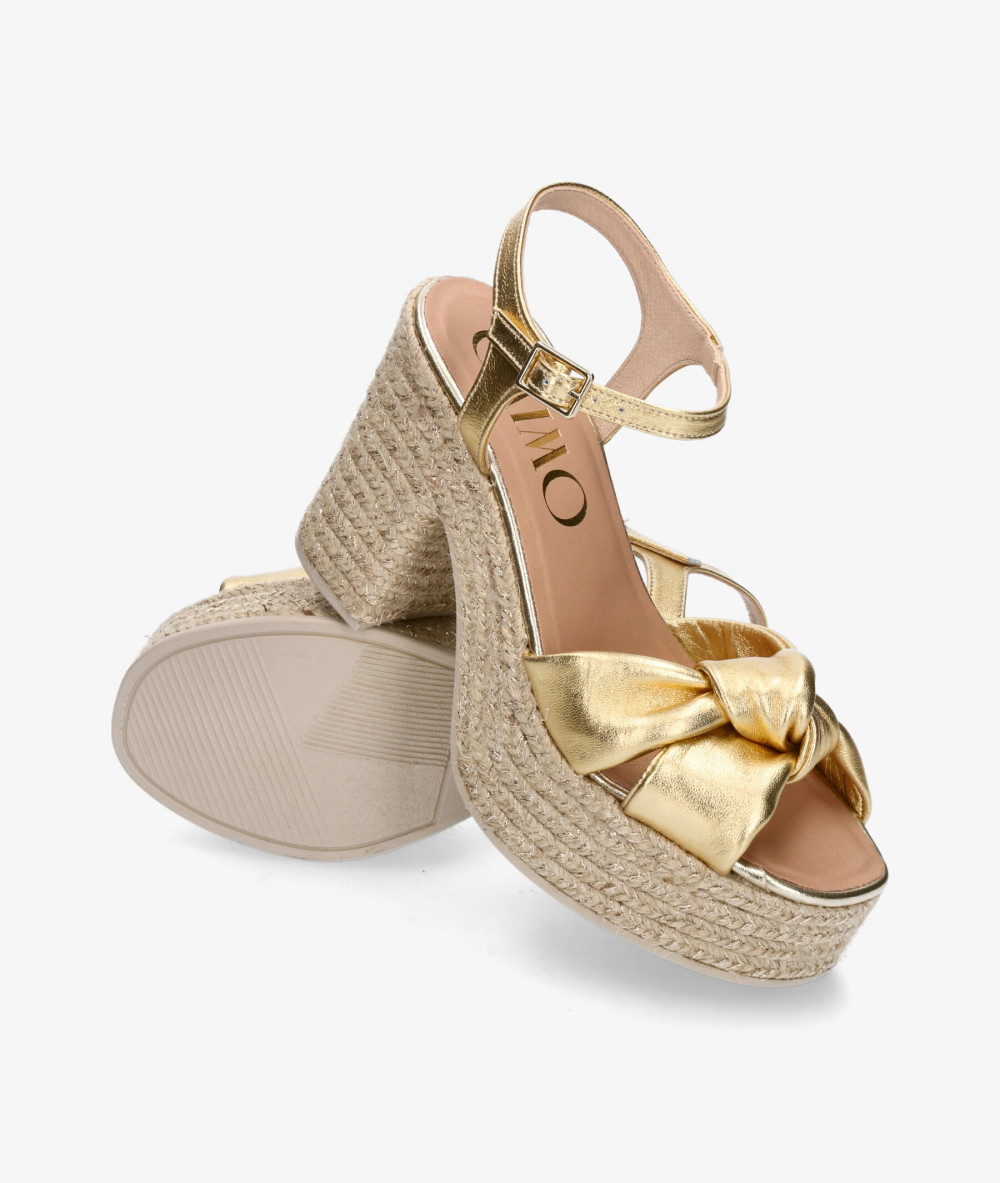 Gaimo Espadrilles  COQUE in gold