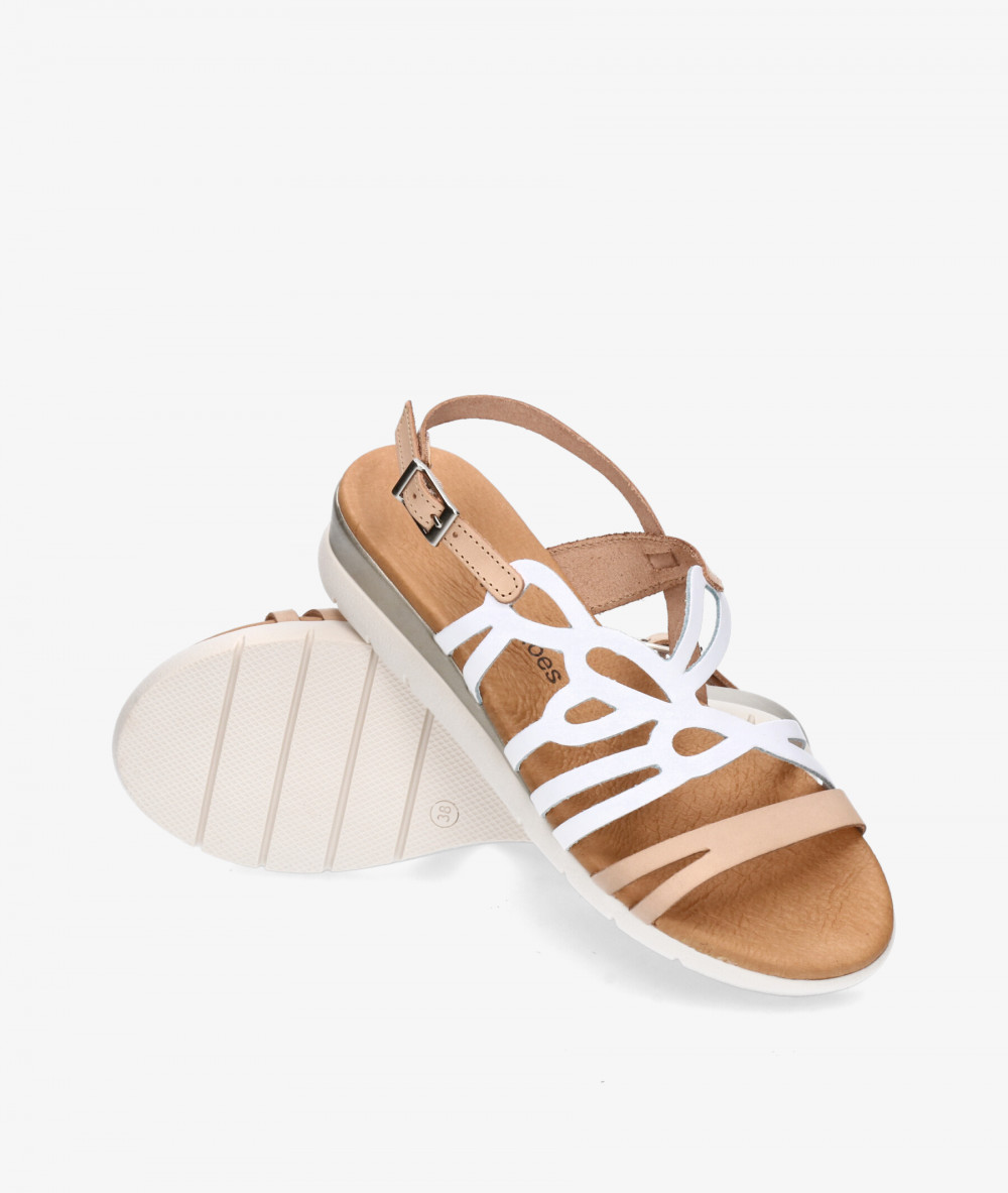 Sandalias pabloochoa.shoes  692 en blanco